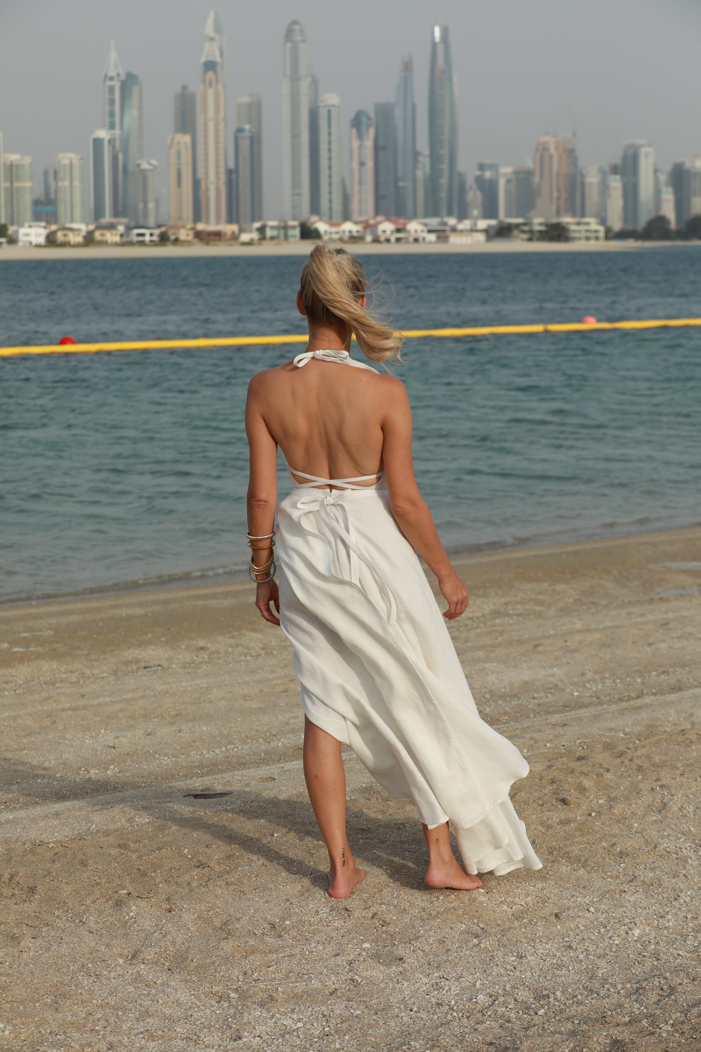 The Cleo Dress, White