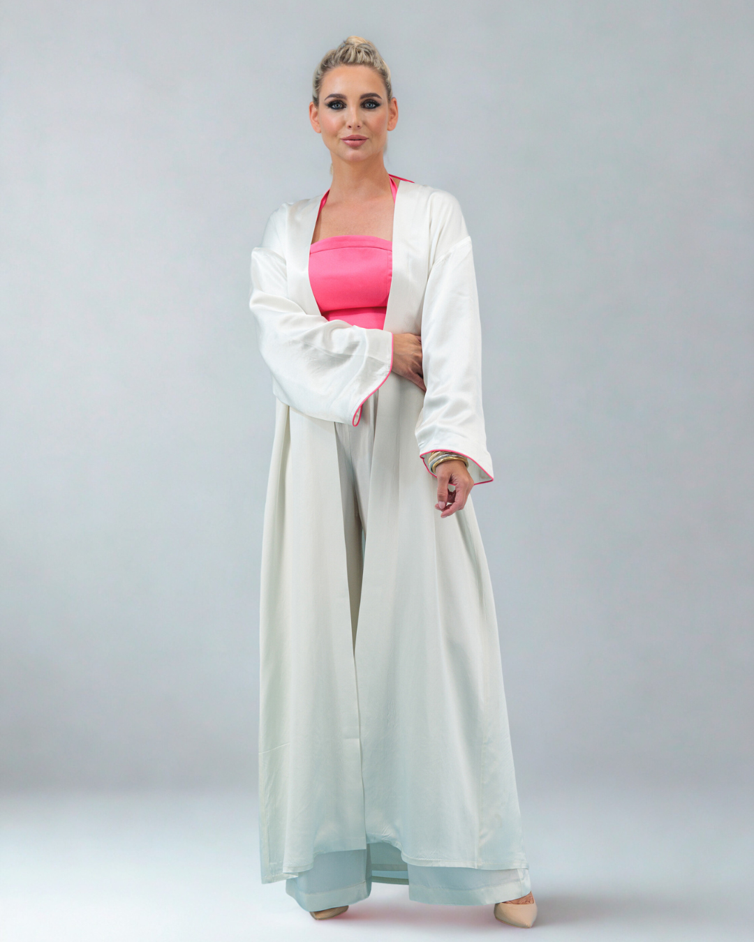 The Maya Kimono Jacket, Cream