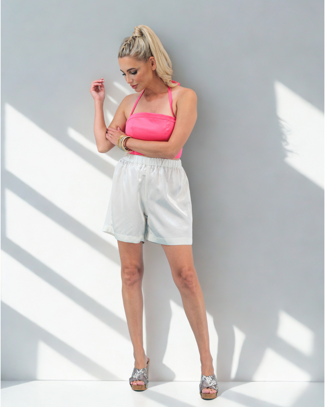 The Maya Shorts, Cream