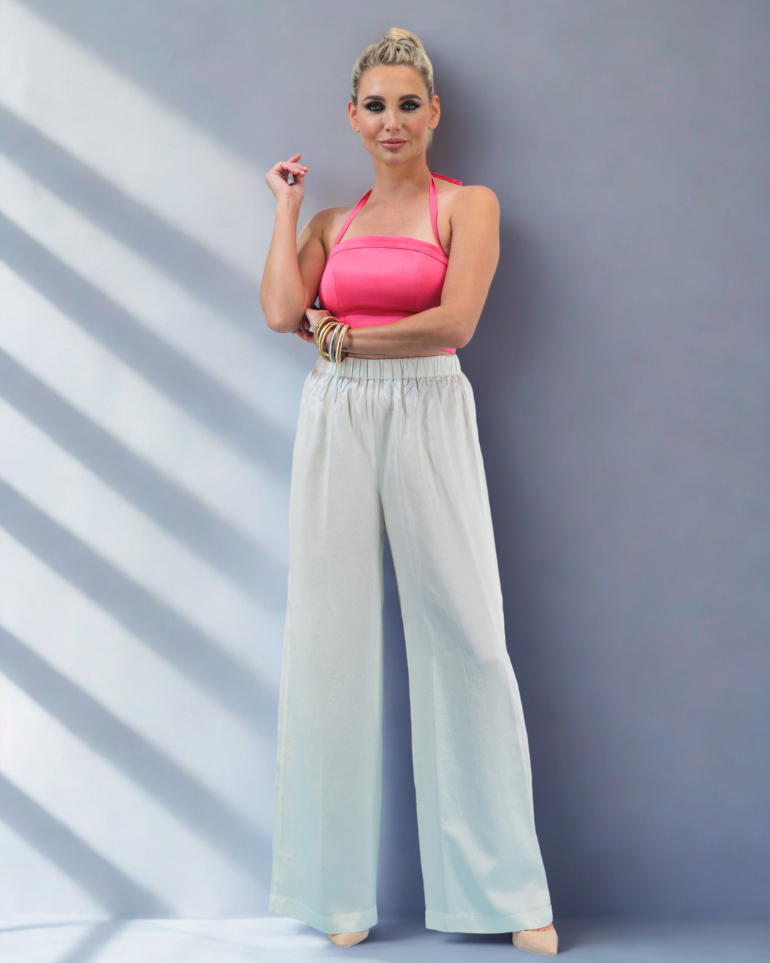 The Maya Trousers, Cream