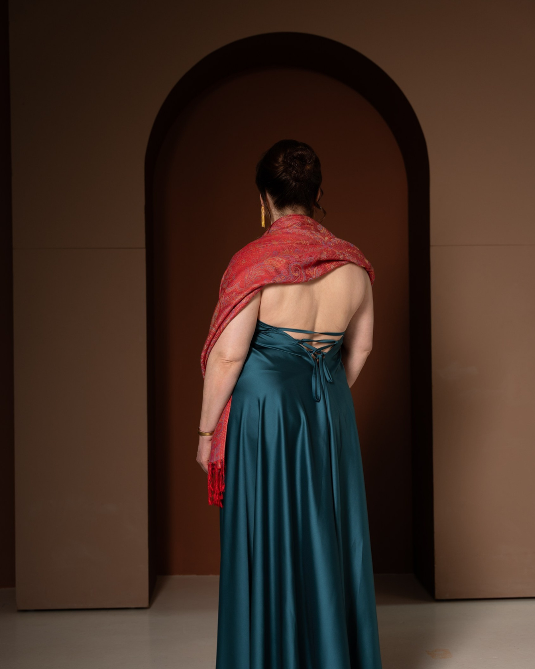 The Sheba Dress - Frosted Teal